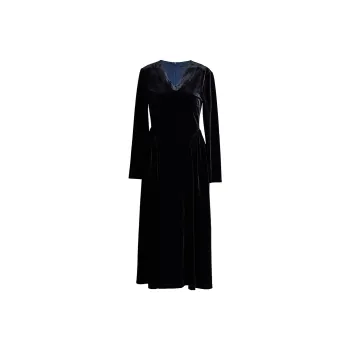ROEYSHOUSE Long Sleeved Dresses Women's Black