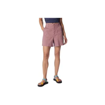 Columbia Calico Basin Calico Basin Casual Shorts Women's Fig Color