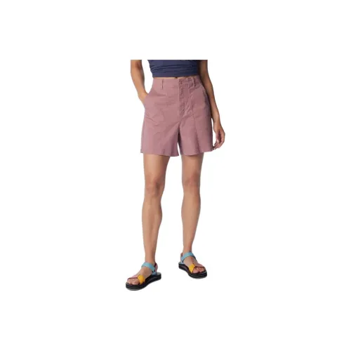 Columbia Calico Basin Calico Basin Casual Shorts Women's Fig Color