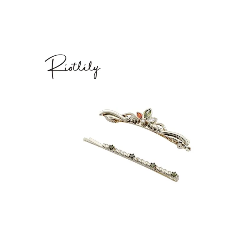 RiotLILY Vintage Princess Refined Noble Alloy Hair Clips Women's-3