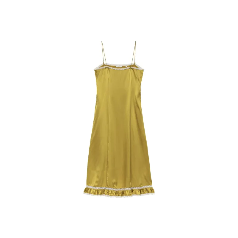 DOEN CELANO DRESS Slip Dresses Women's Gold-0