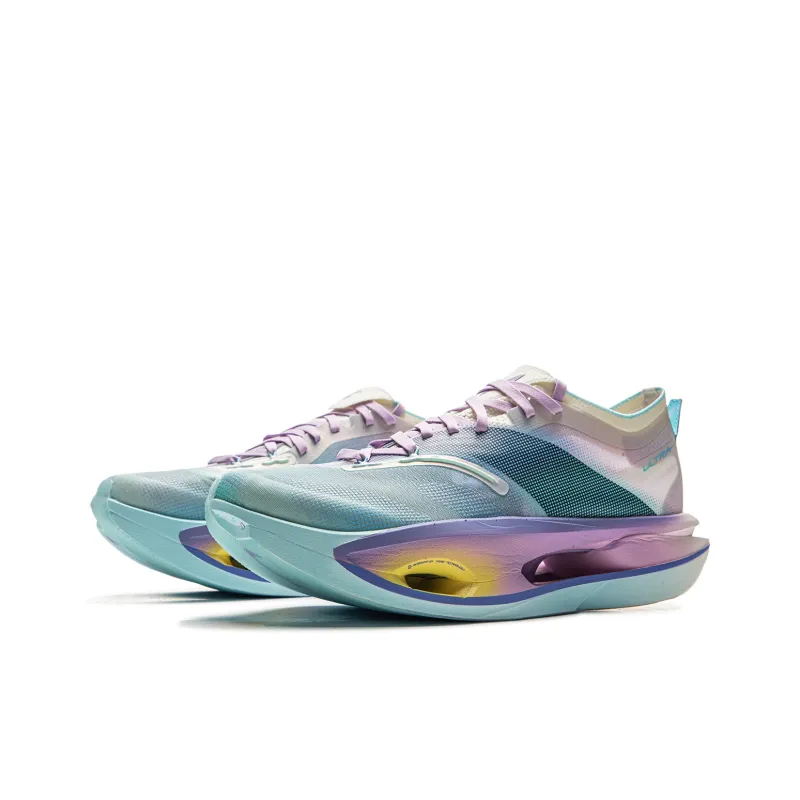 LiNing Feidian 5 ULTRA Cushioning, Slip Resistant, Rebound Low Top Running Shoes Unisex Blue Purple-2