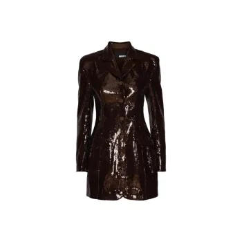 Rotate Sequin Detailed Blazer Mini Dress