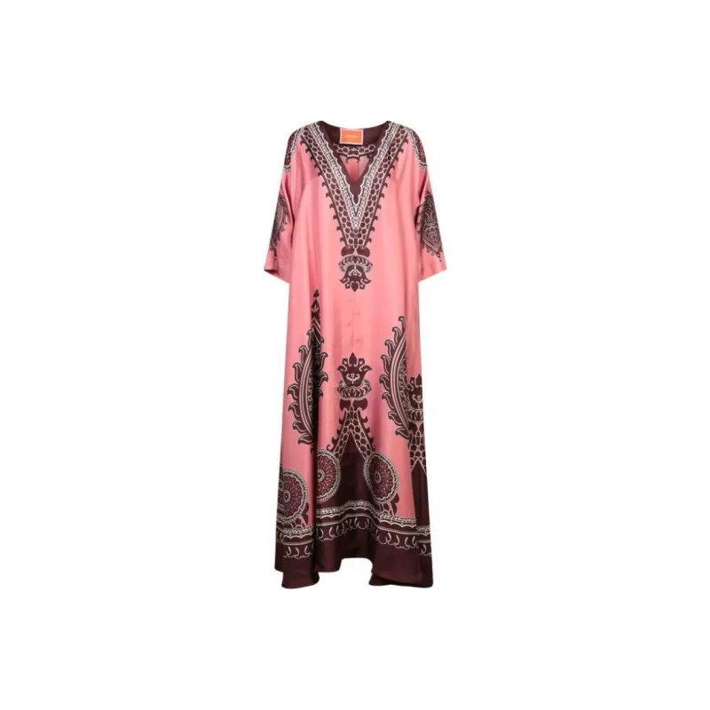 La DoubleJ Muumuu Maxi Dress-0