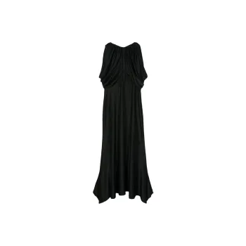 Paco Rabanne Gather Detailed Midi Dress