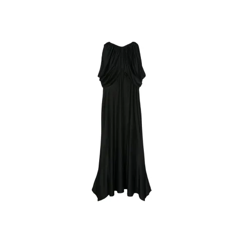 Paco Rabanne Gather Detailed Midi Dress