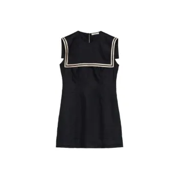 DOEN MONROE DRESS Sleeveless Dress Women's Black