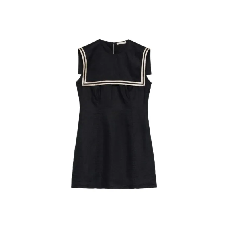 DOEN MONROE DRESS Sleeveless Dress Women's Black-0