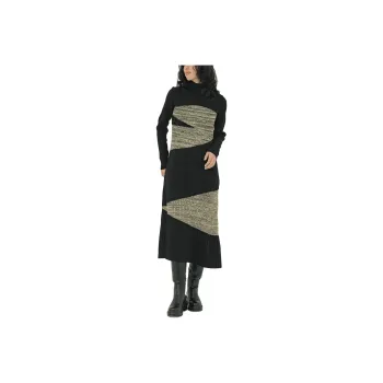 PUBLIC TOKYO Long Sleeved Dresses Women's Black