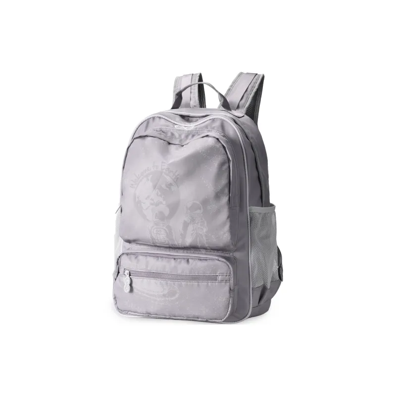 8atheist Polyester Backpack Unisex White-26