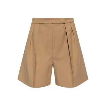 MaxMara Jessica Pleated Shorts