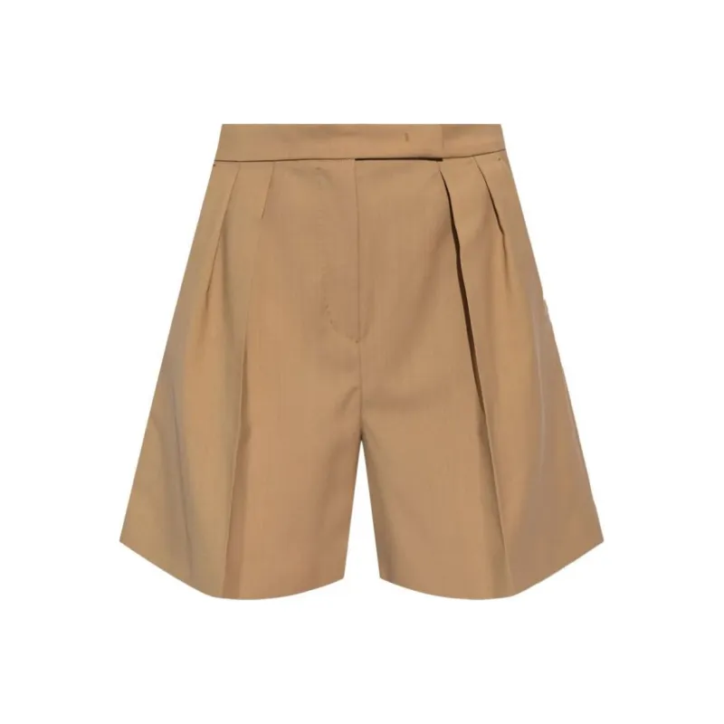 MaxMara Jessica Pleated Shorts-0