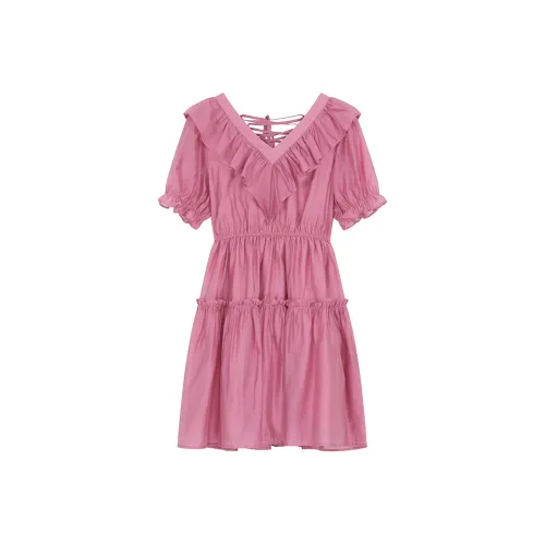ELF SACK Short Sleeved Dresses Women's