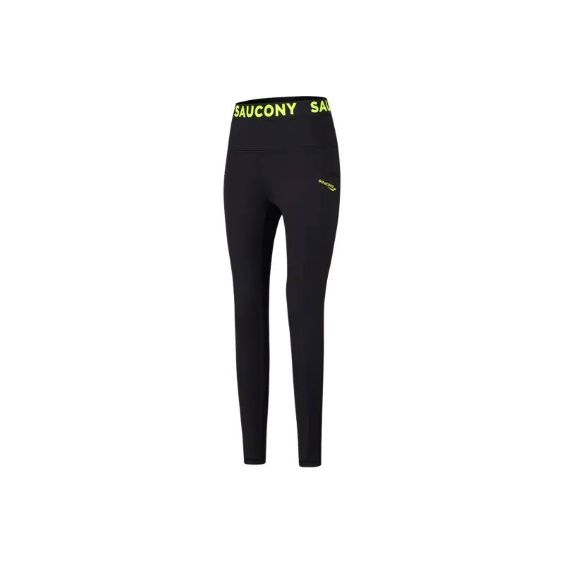 Saucony Knitted Sports Pants Women's Jet Black-0
