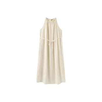 Cubic Sleeveless Dresses Women's