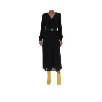 MICHAEL KORS Long Sleeved Dress Women's Black