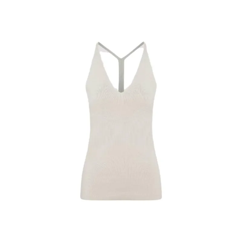 TOTEME V Neck Straight Hem Knitted Top-0