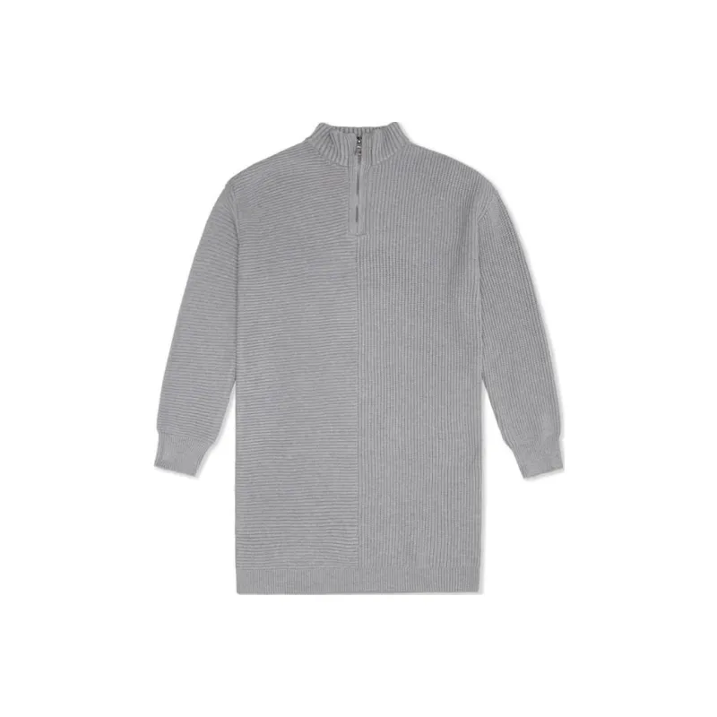 GUESS Long-Sleeved Dresses Women's Medium Gray-0