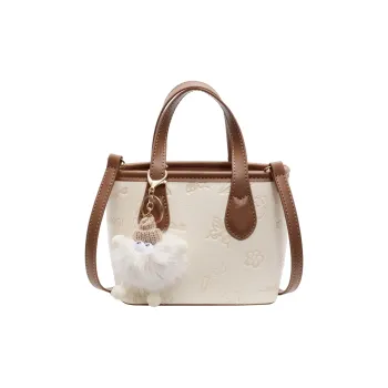 Gerlanx PU Bucket Bag Handbag Medium Size Women's Multicolor