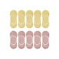 10-Pack (Beige Yellow 5+Light Pink 5)