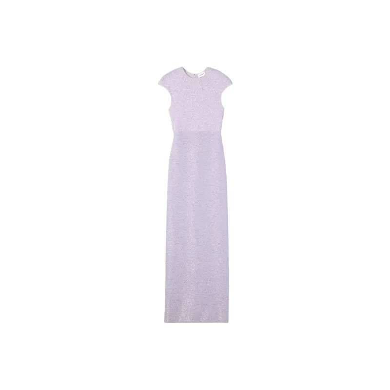 St. John Sequin-embellished Knit Gown-0
