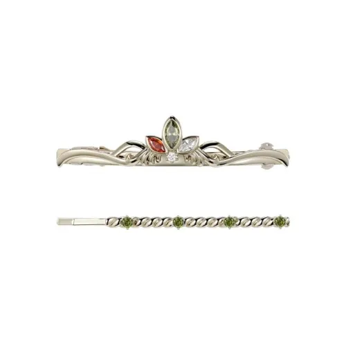 RiotLILY Vintage Princess Refined Noble Alloy Hair Clips Women's