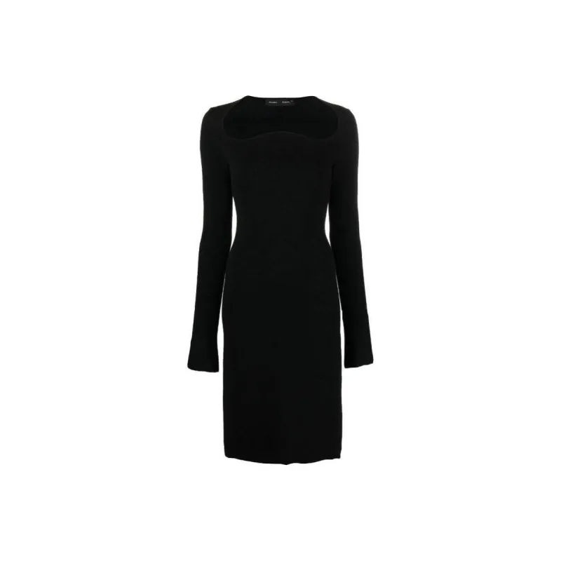 PROENZA SCHOULER Textured Knit Dress-0