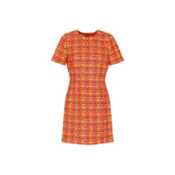 GUCCI Short Sleeved Dress Women's Orange