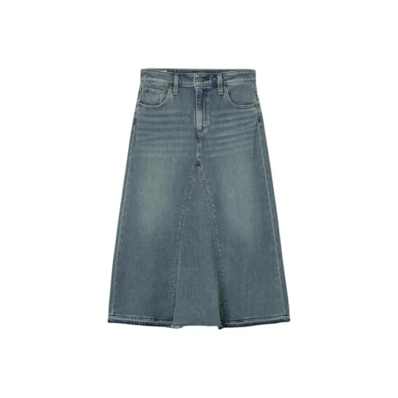 Levi's Denim Long Skirt Women's Blue-0