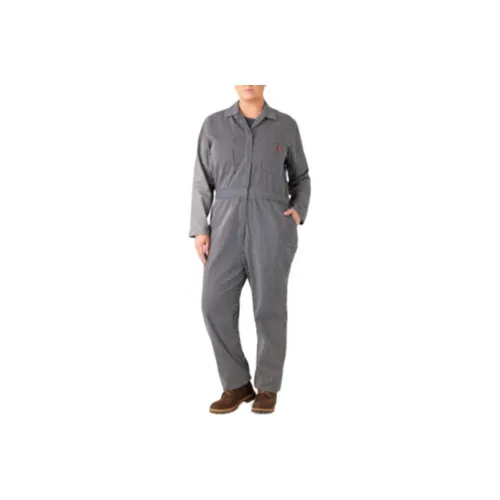 Dickies Jumpsuit Women's Mountain Walnut Wood Grain