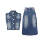 Washed Denim Blue