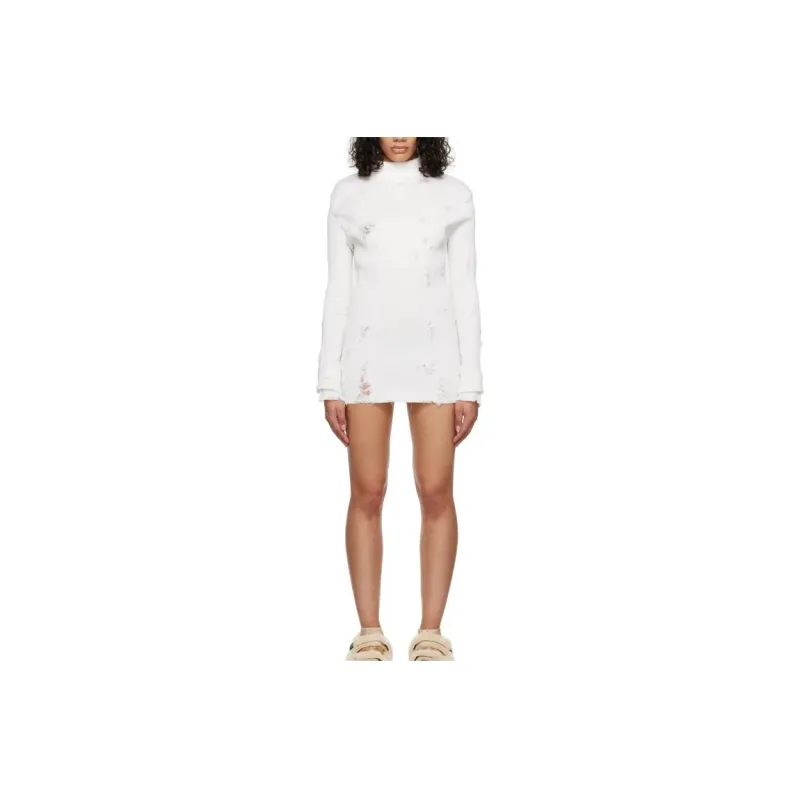 Doublet Long-Sleeved Dresses Women's White-0