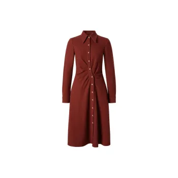 JZ. ANNAKRO Long-Sleeved Dresses Women's Iron Red