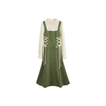 KEAB Long Sleeved Dresses Women's Green