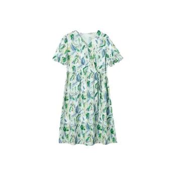 Dme Short Sleeved Dresses Women's Seaweed Green