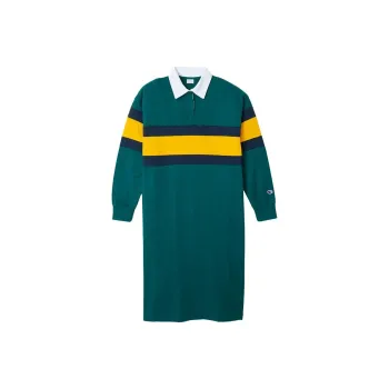 Champion FW24 Long-Sleeved Dresses Women's Dark Green