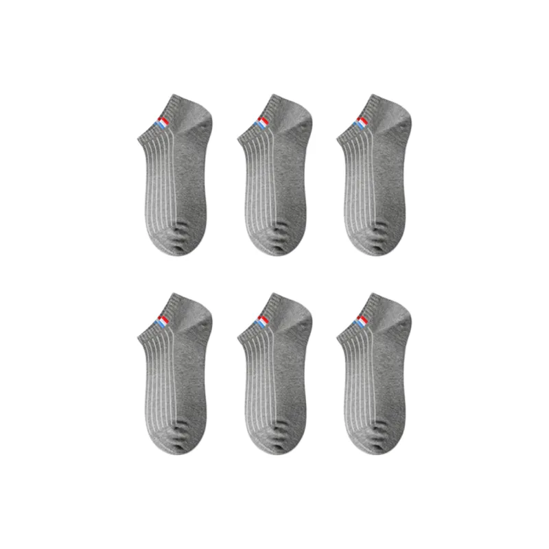 LUYOUYE No Show Socks Men's 6 Pack-23