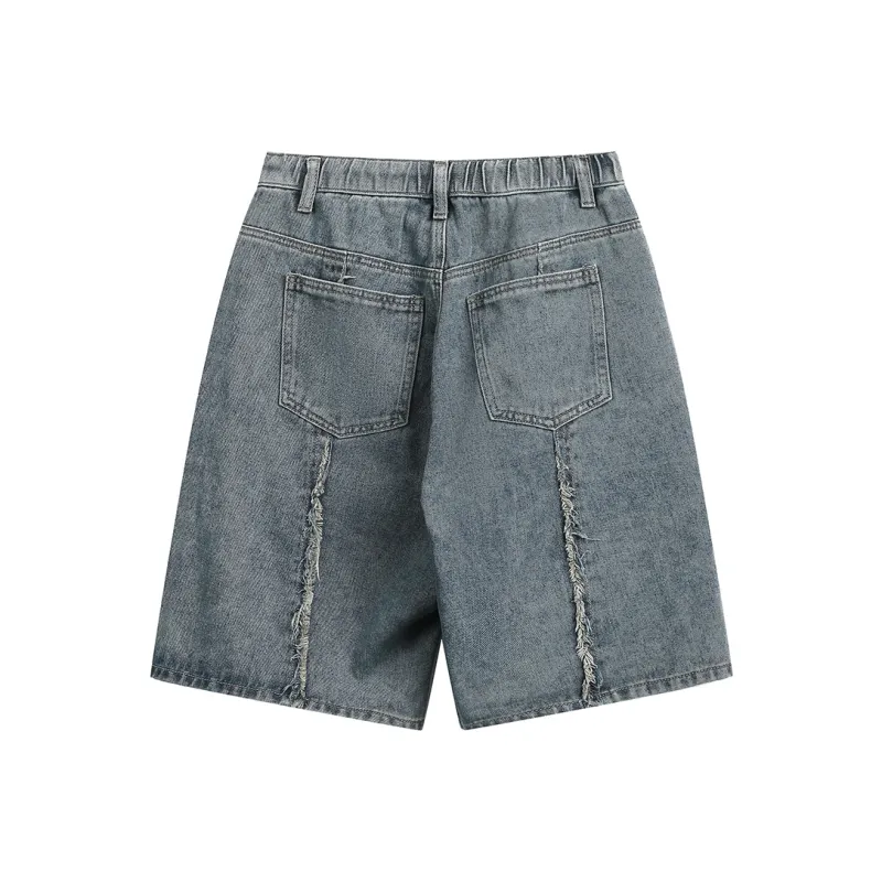 SWAMP AREA Denim Shorts Unisex-1