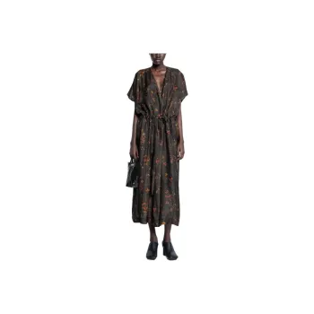 UMA WANG Floral print Maxi Dress