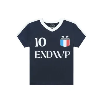 ENDWEEP T Shirts Women's Navy Blue