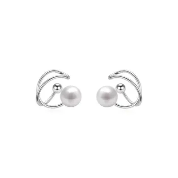 CENTURY&KINDLE S925 Silver Clip On Earrings Women's