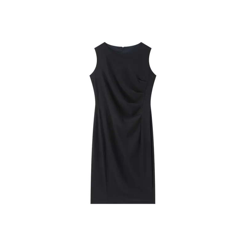 Romon Sleeveless Dress Women's Navy Blue-0