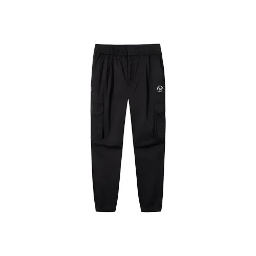 CHAOJIANTA x SNOOPY Knitted Sports Pants Women's Basic Black