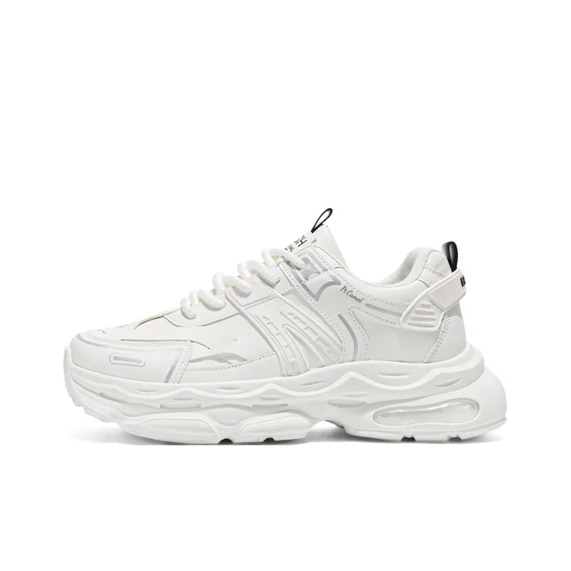 PROTECTCAMEL Slip Resistant, Abrasion Resistant, Lightweight Low Top Chunky Sneakers Men's-4