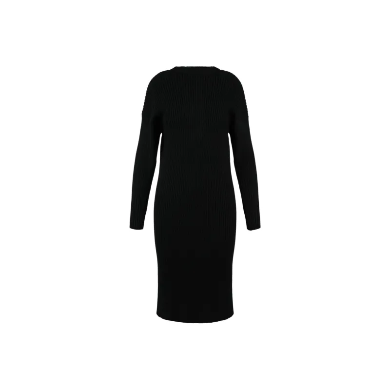 Bottega Veneta Long Sleeved Dress Women's Black-0