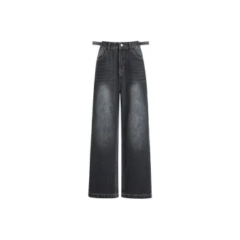 Wen Shan Jeans Women's Dark Shadow Blue