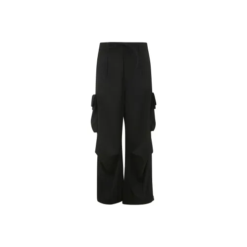 Y 3 Drawstring Wide Leg Cargo Trousers
