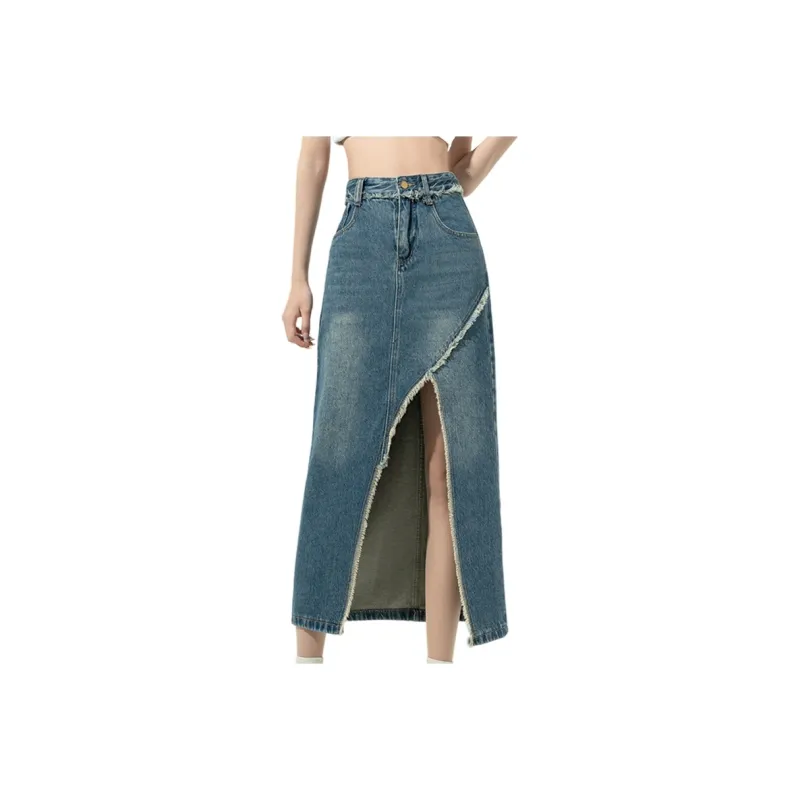 KAISER Denim Long Skirts Women's-5