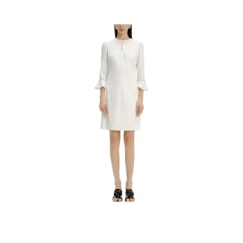 KARL LAGERFELD SS24 Long-Sleeved Dresses Women's White