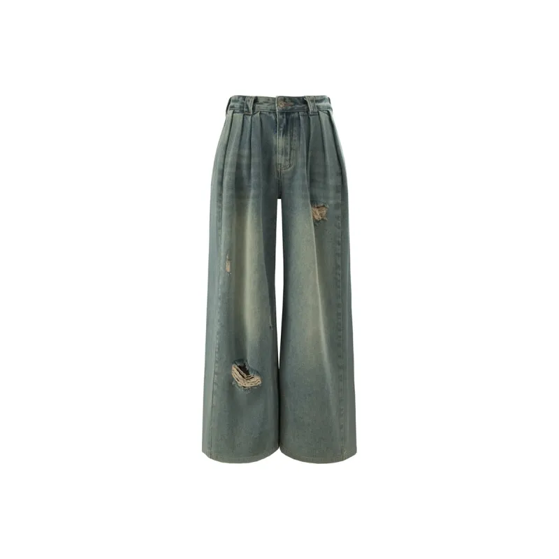 UNIFREE Jeans Women's Washed Blue-0